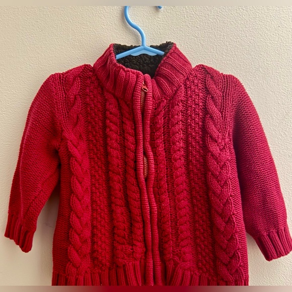 GAP Other - Baby Gap Knit Zip Up Sweater 12-18 Months EUC